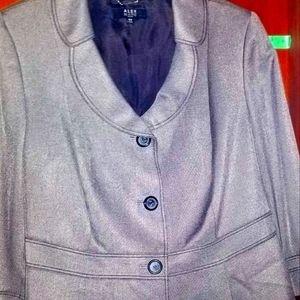 NWT Alex Marie skirt & blazer in powdered brown. 18w